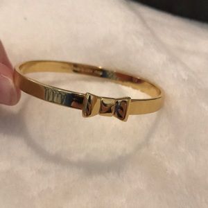 Kate spade gold bow bracelet
